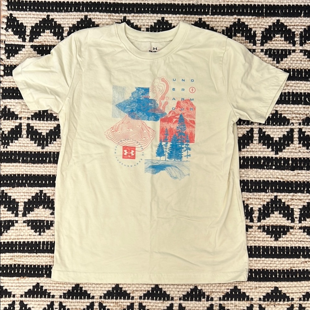 Under Armour Boy’s Graphic Tee - Light Yellow